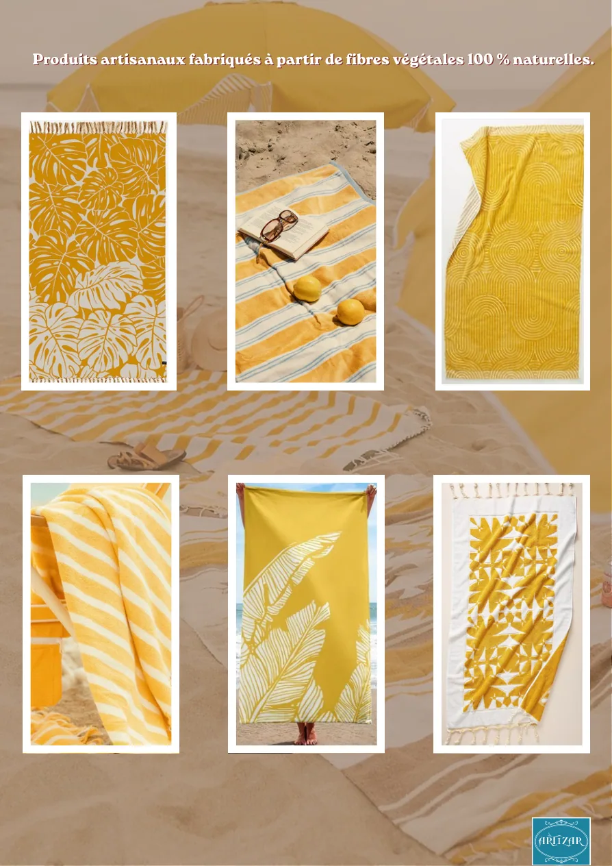 Tapis de plage — collection été (1)