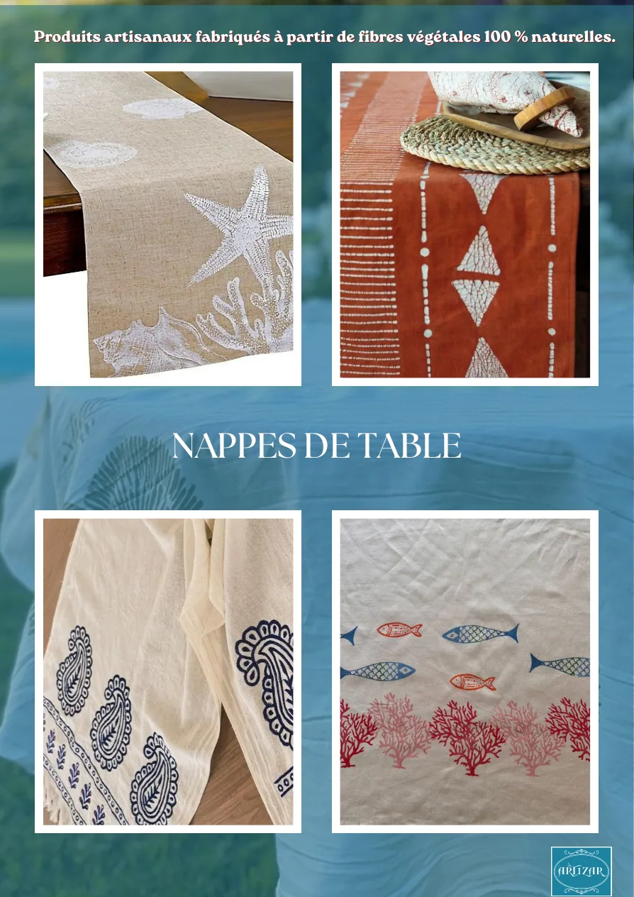 Nappes de table — collection été
