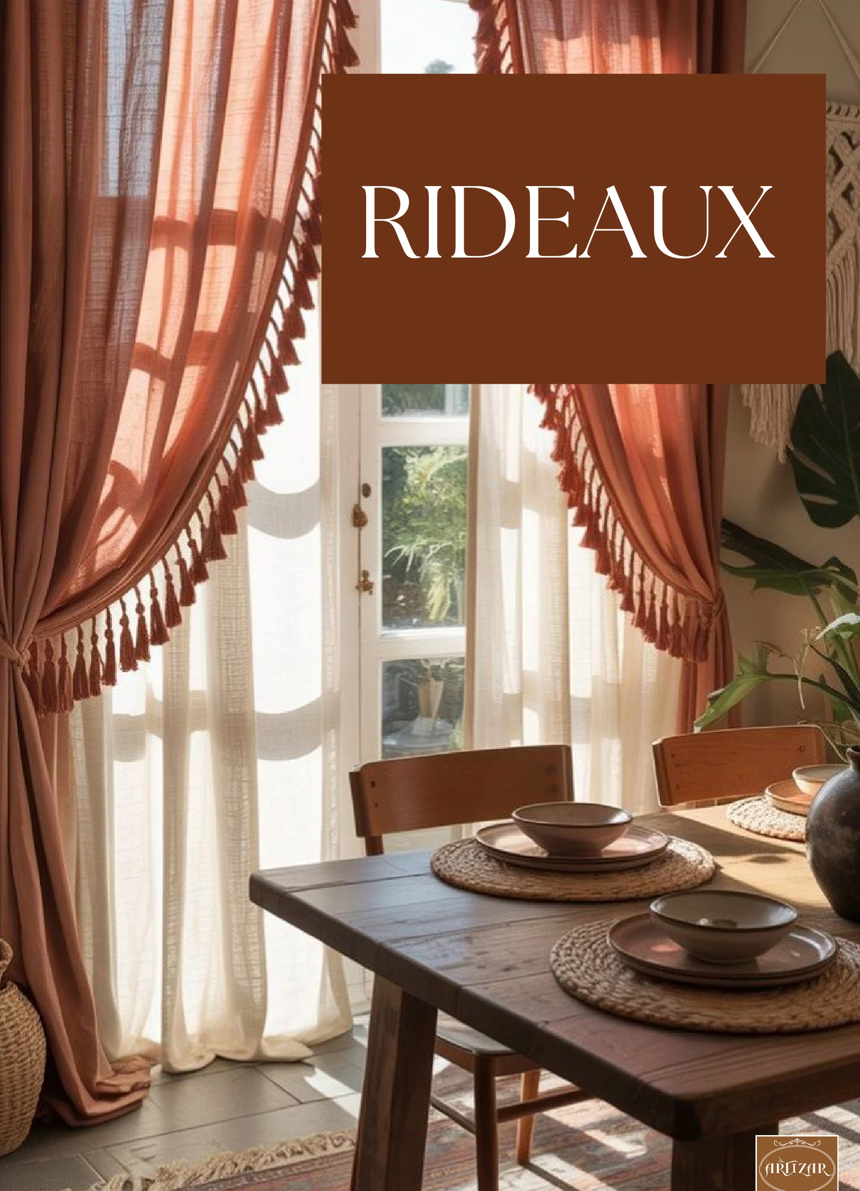 Rideaux de la collection ARTIZAR